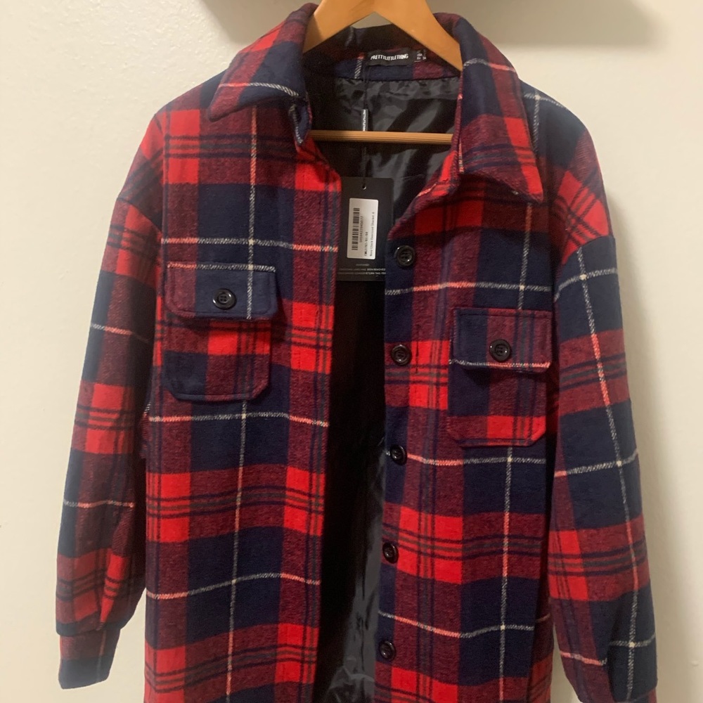Oversized Flannel Shacket
